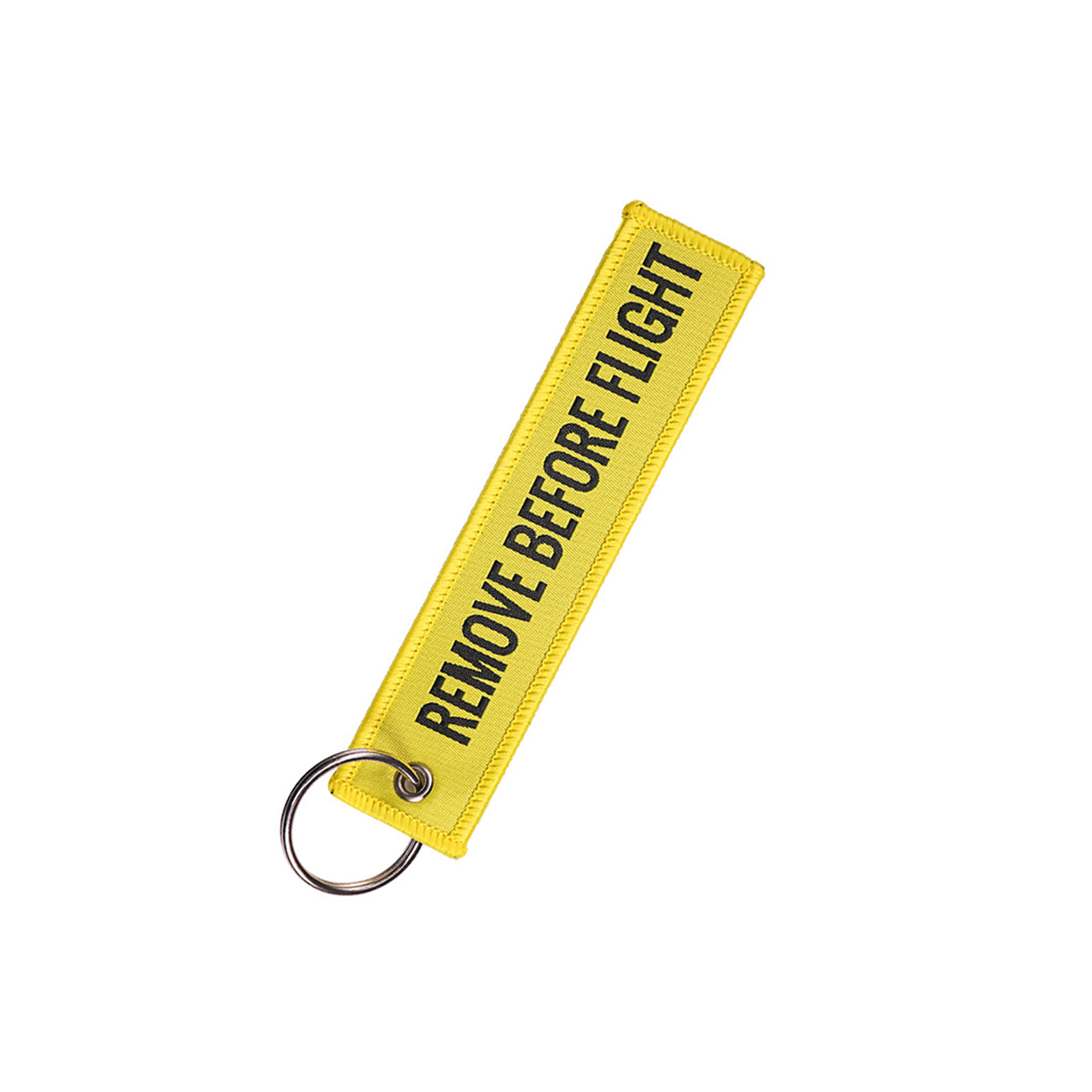 5.5" x 1.2" Weaving Label Keychain 7
