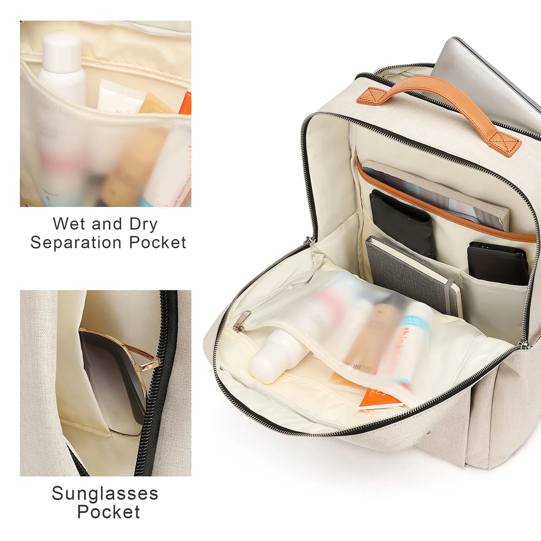 Business Travel Laptop Backpack 4
