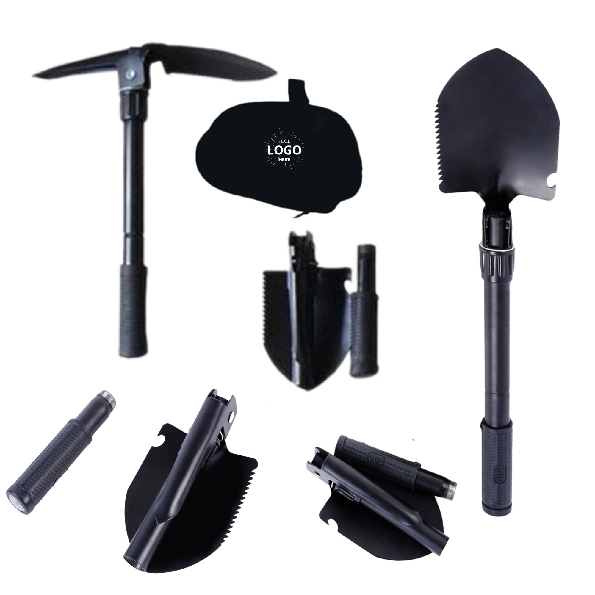 Multipurpose Folding Shovel with Compass 3