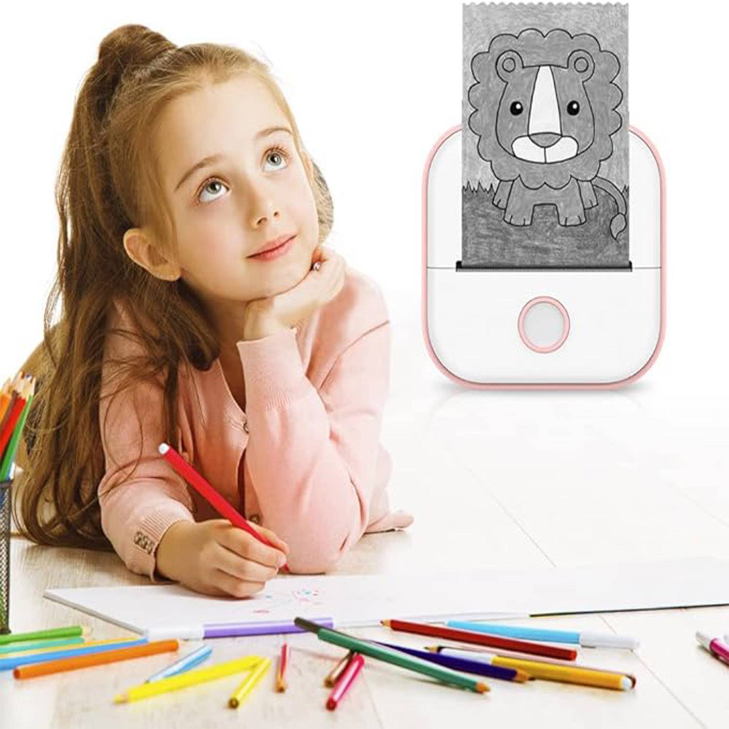 Mini Pocket Portable Instantly Sticker Printer 3