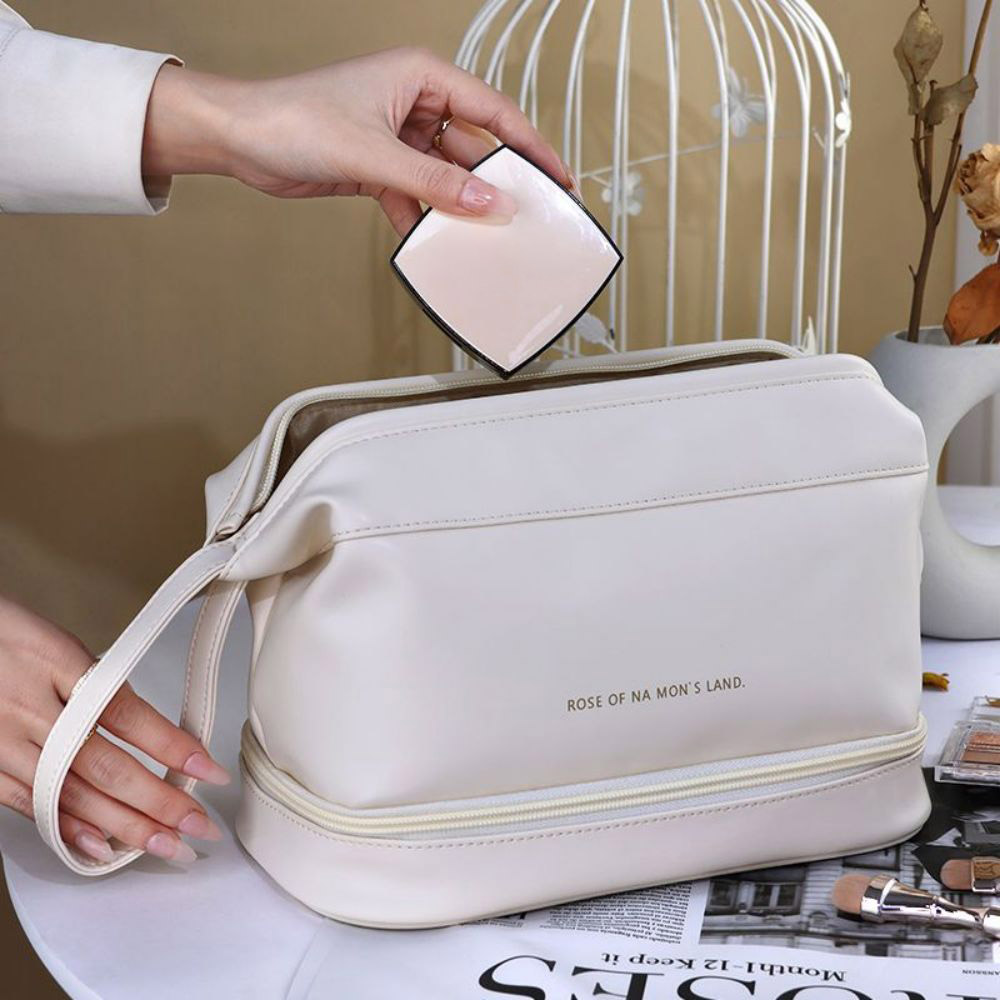 Double Layer Cloud Cosmetic Bag 2