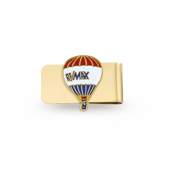 Money Clip with Soft Enamel Lapel Pin (Up to 1.5 in) 2