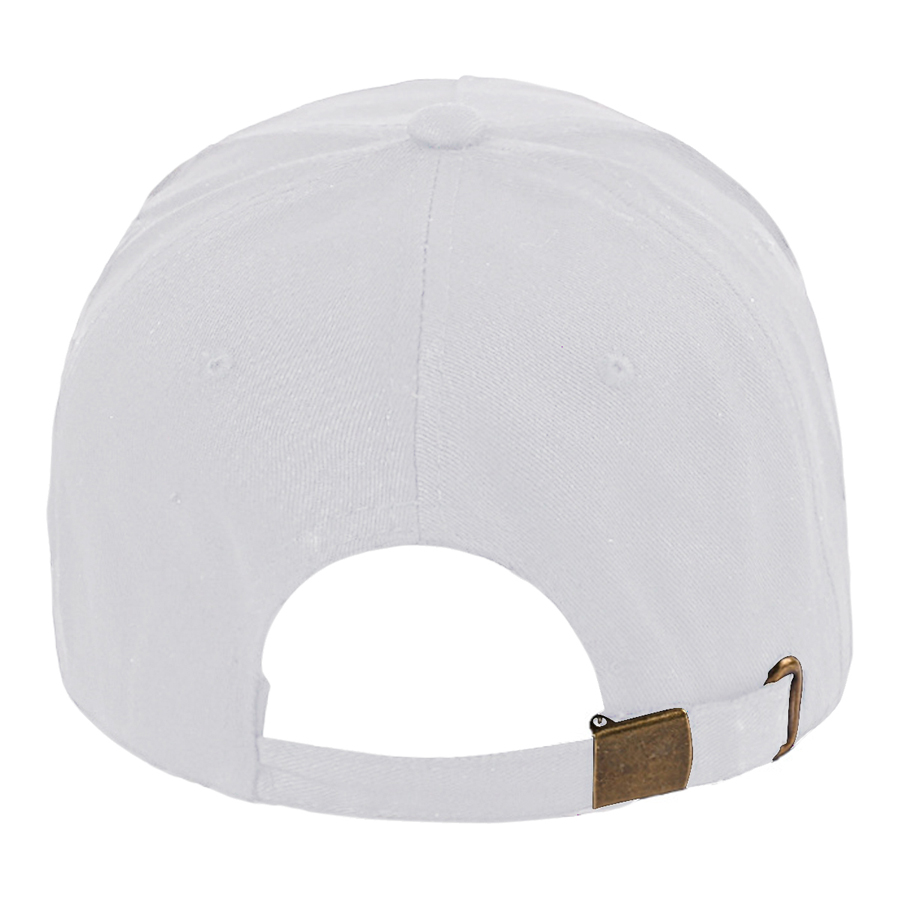 Stock Solid Color Cotton 5-Panel Baseball Cap 64
