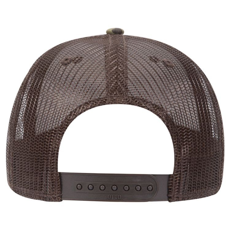 OTTO CAP® Camouflage 6 Panel Low Profile Mesh Back Trucker Hat 8