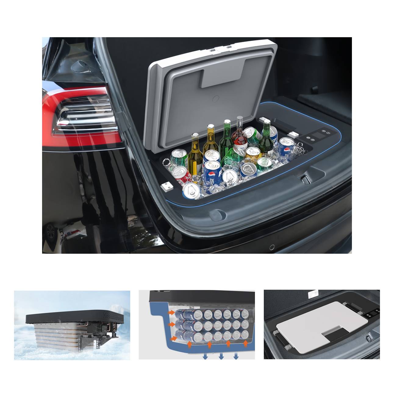 ModelY Outdoor Car compressor refrigeration refrigerator 2