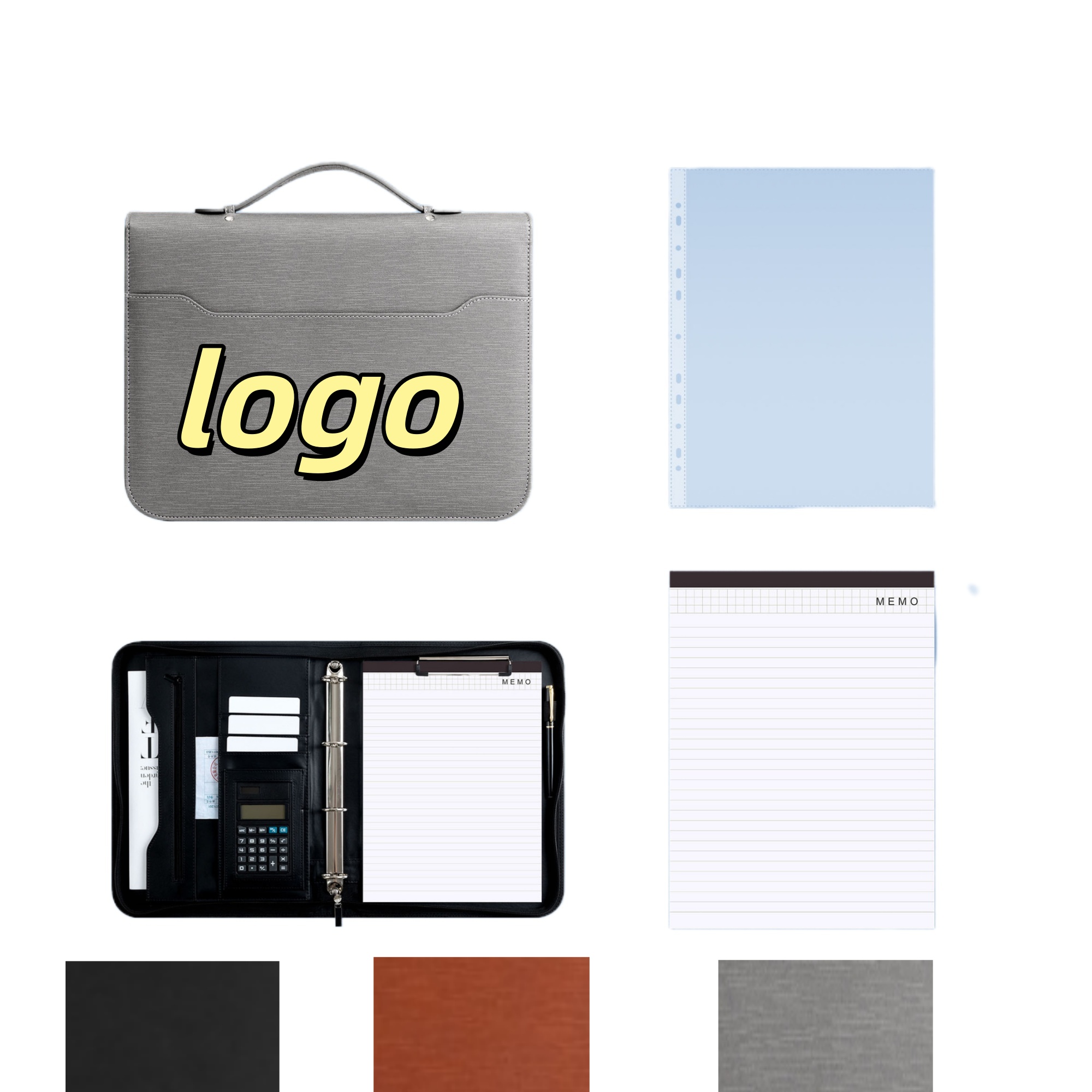 Stylish Functional Leather Office Companion 1