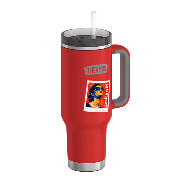 Thermos 40oz Stainless Steel Cup Holder Mug 105