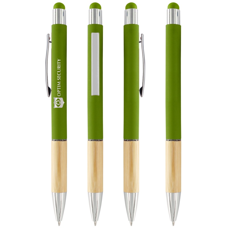 Saratoga Bamboo Grip Stylus Pen 4