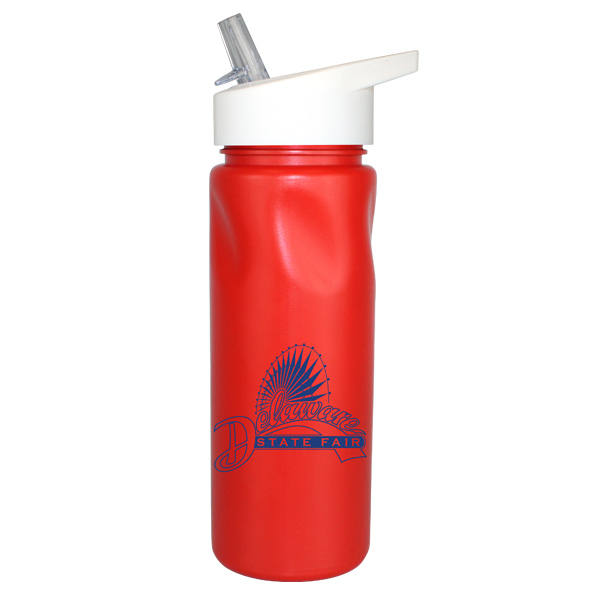 24 Oz. Cycle Bottle with Straw Cap Lid 4