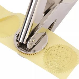 Stainless Steel Portable Metal Embossing Stamp 3