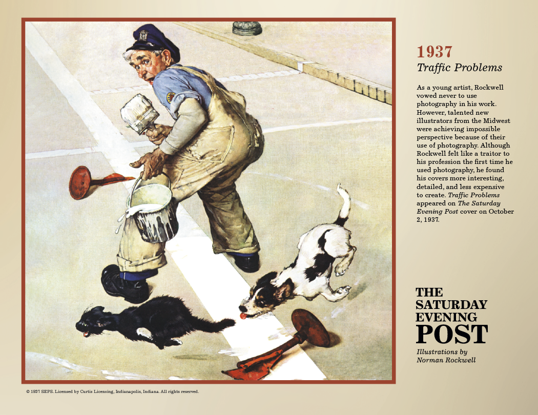 Triumph® Calendars The Saturday Evening Post Deluxe Pocket Calendar 5