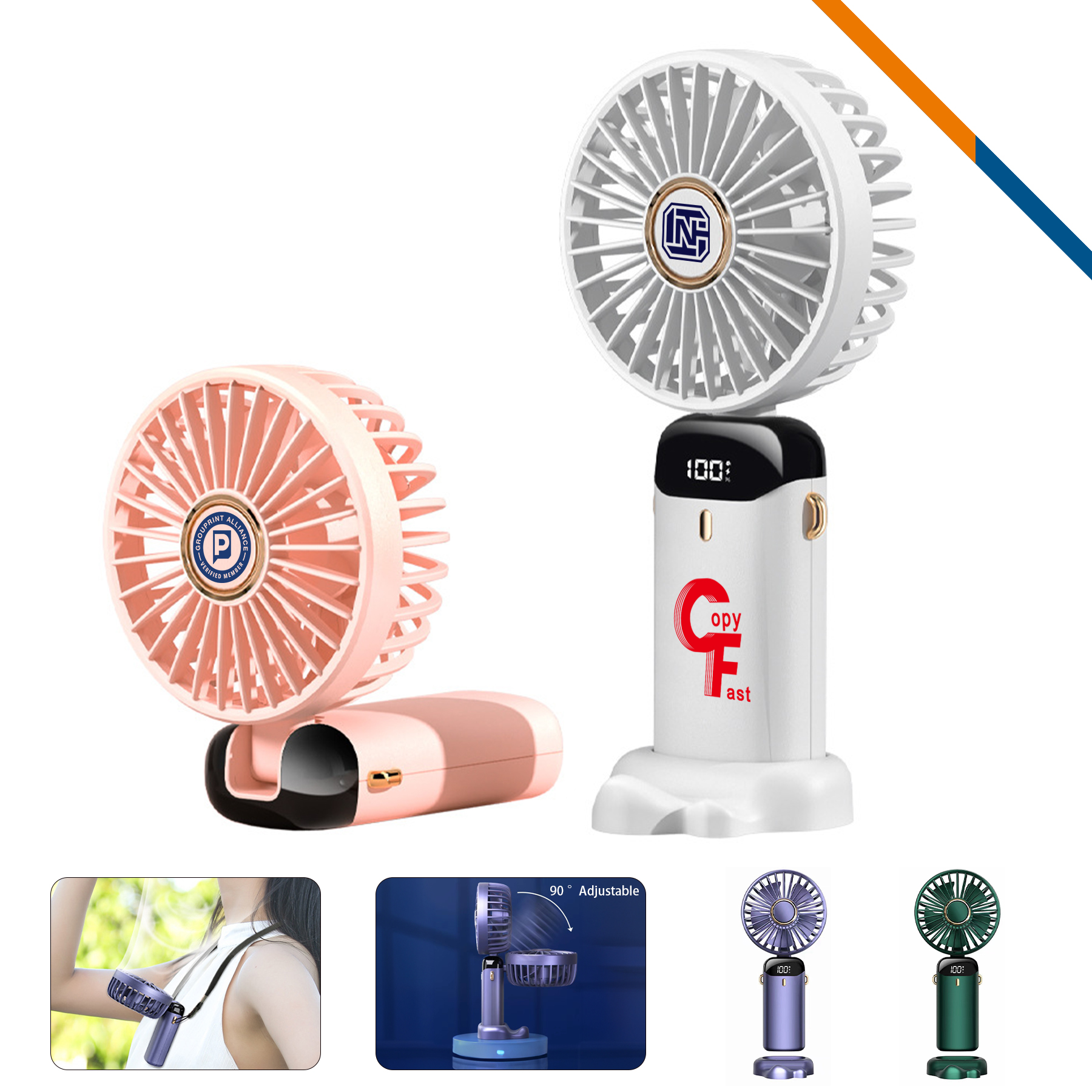 Crystal Handheld Fan 4