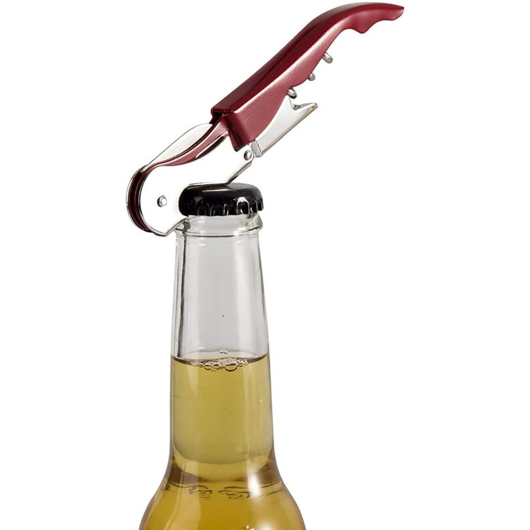 Waiter Corkscrew Wine Opener With Serrated Foil Cutter 3