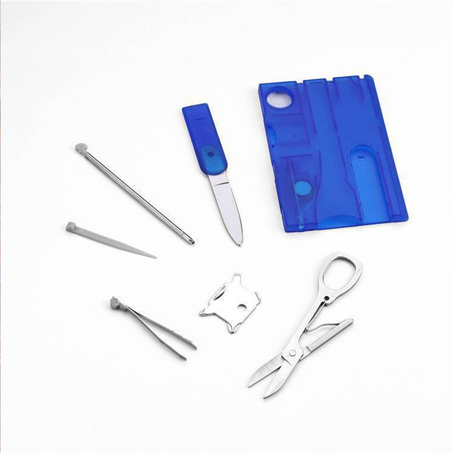 8-piece set of multifunctional outdoor tool cards 5