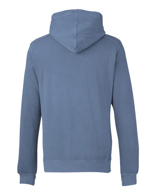 Unisex Pigment-Dyed Fleece Hooded Sweatshirt - 8730 27