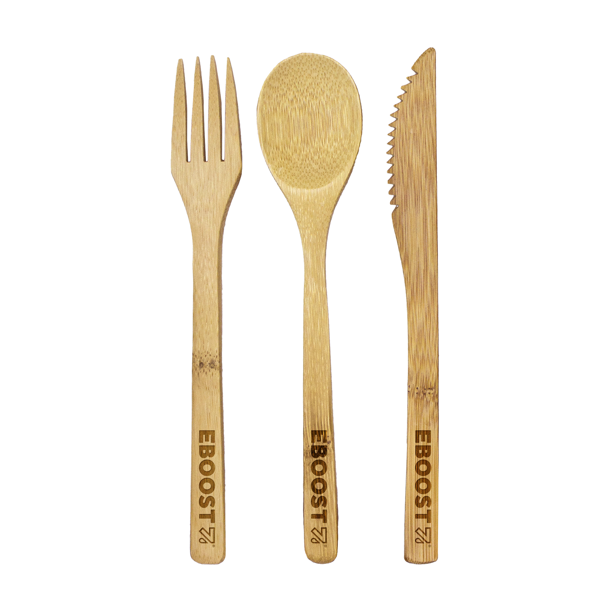 3-Piece Flatware Set - Knife, Fork, Spoon