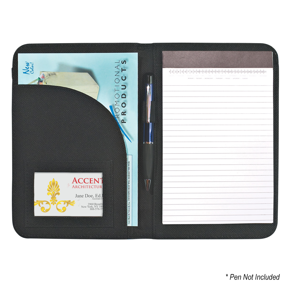 Non-Woven 5" x 7" Bubble Padfolio 12