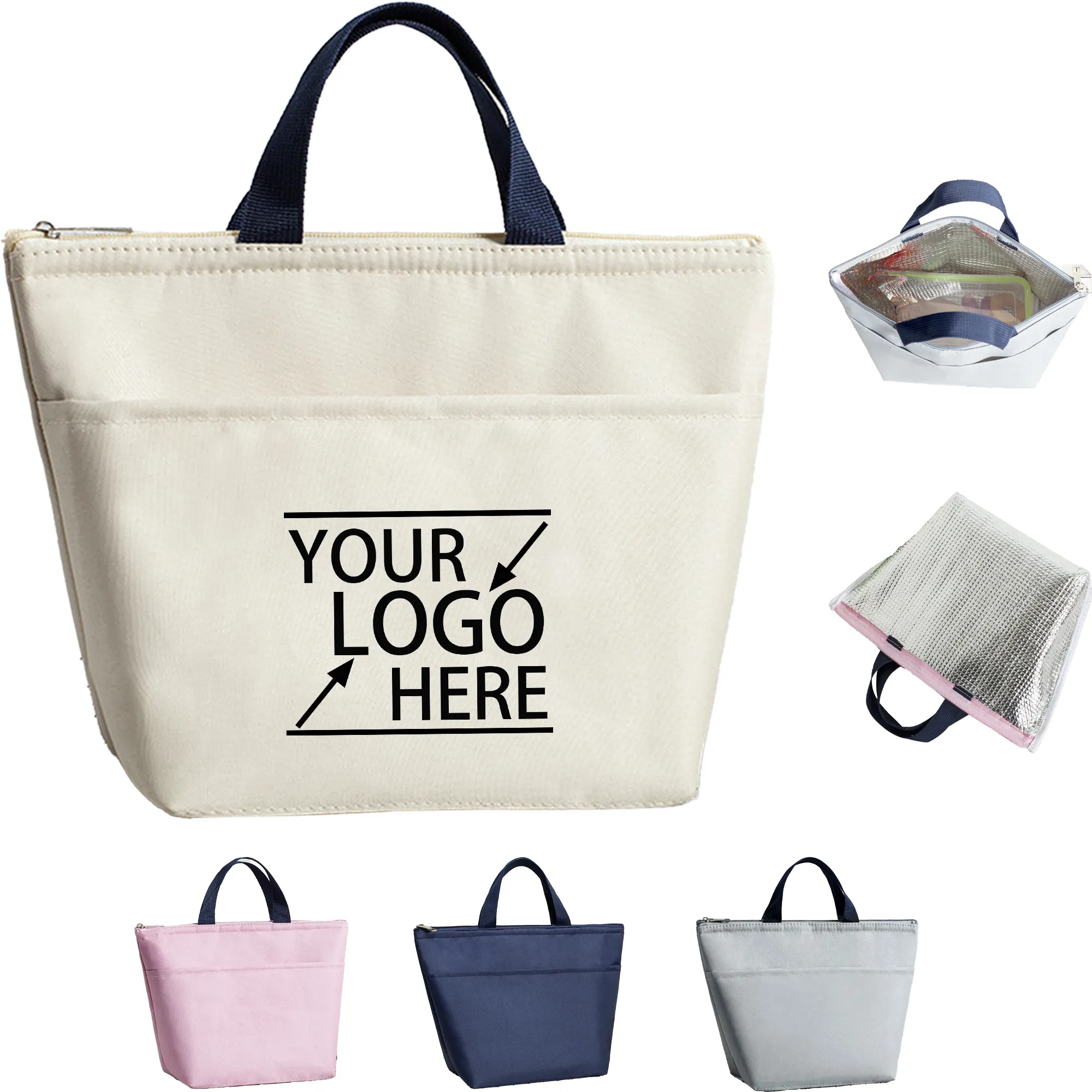 Hand-Carried Oxford Cloth Insulated Bag
