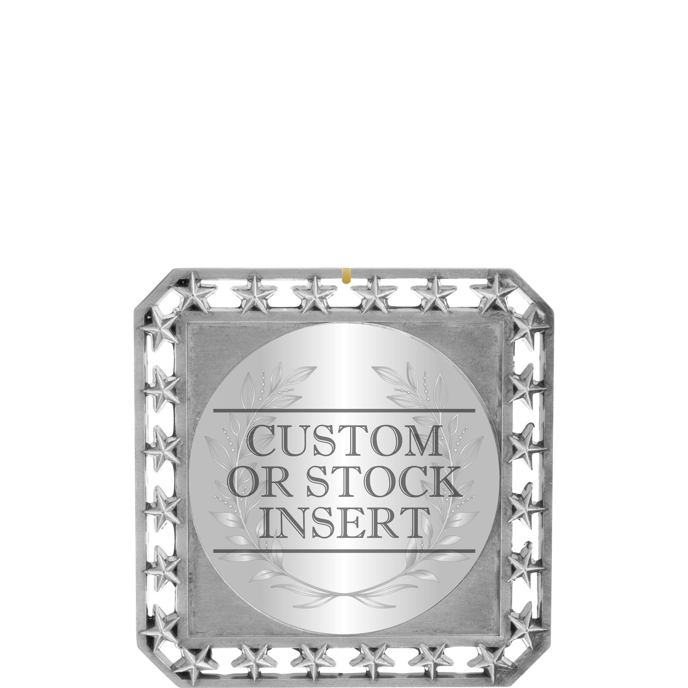 Exclusive Square Medal With Insert 3