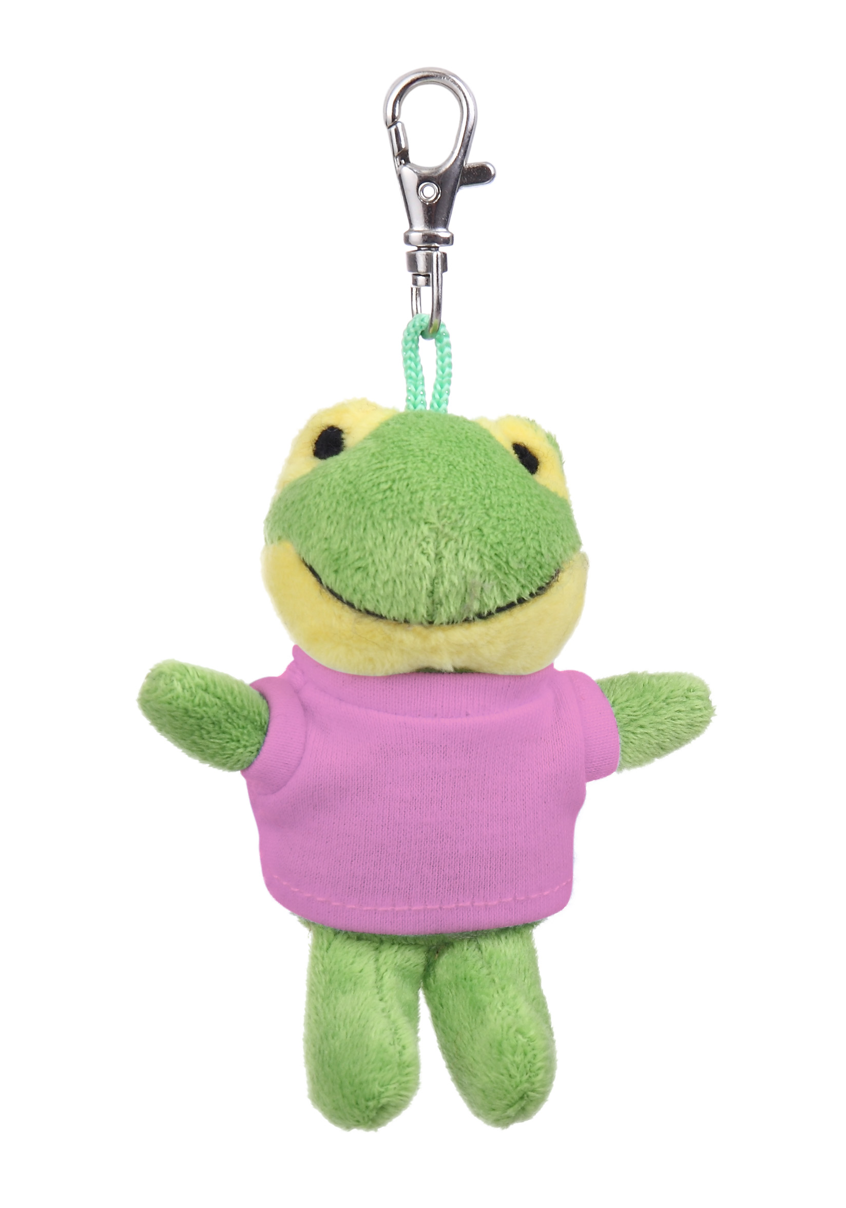 Soft Plush Frog Keychain with Tee 7