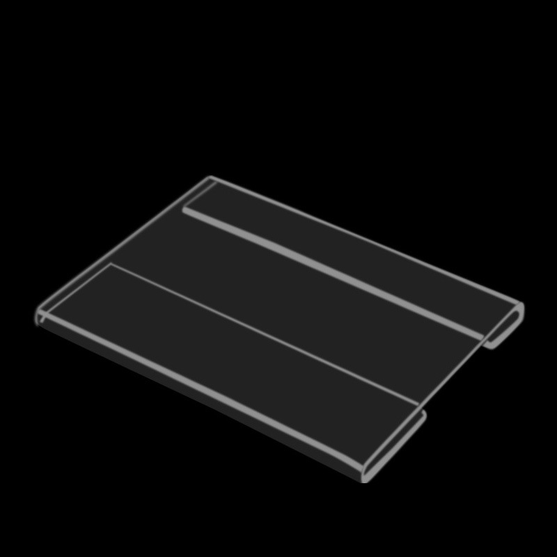 Clear Wall Mount Plastic Door Sign Holders 1