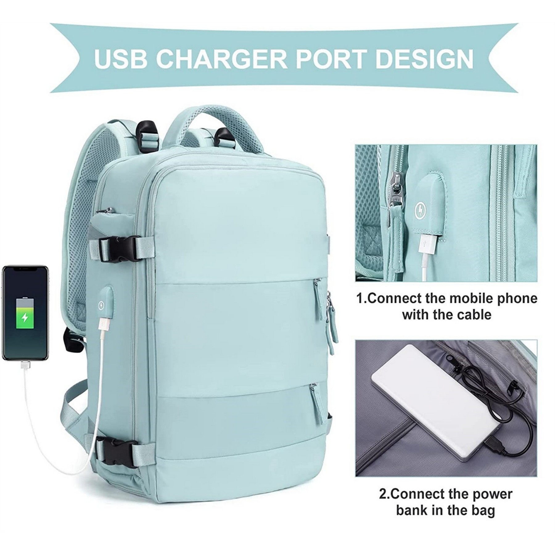 Large Capacity Travel Backpack 7