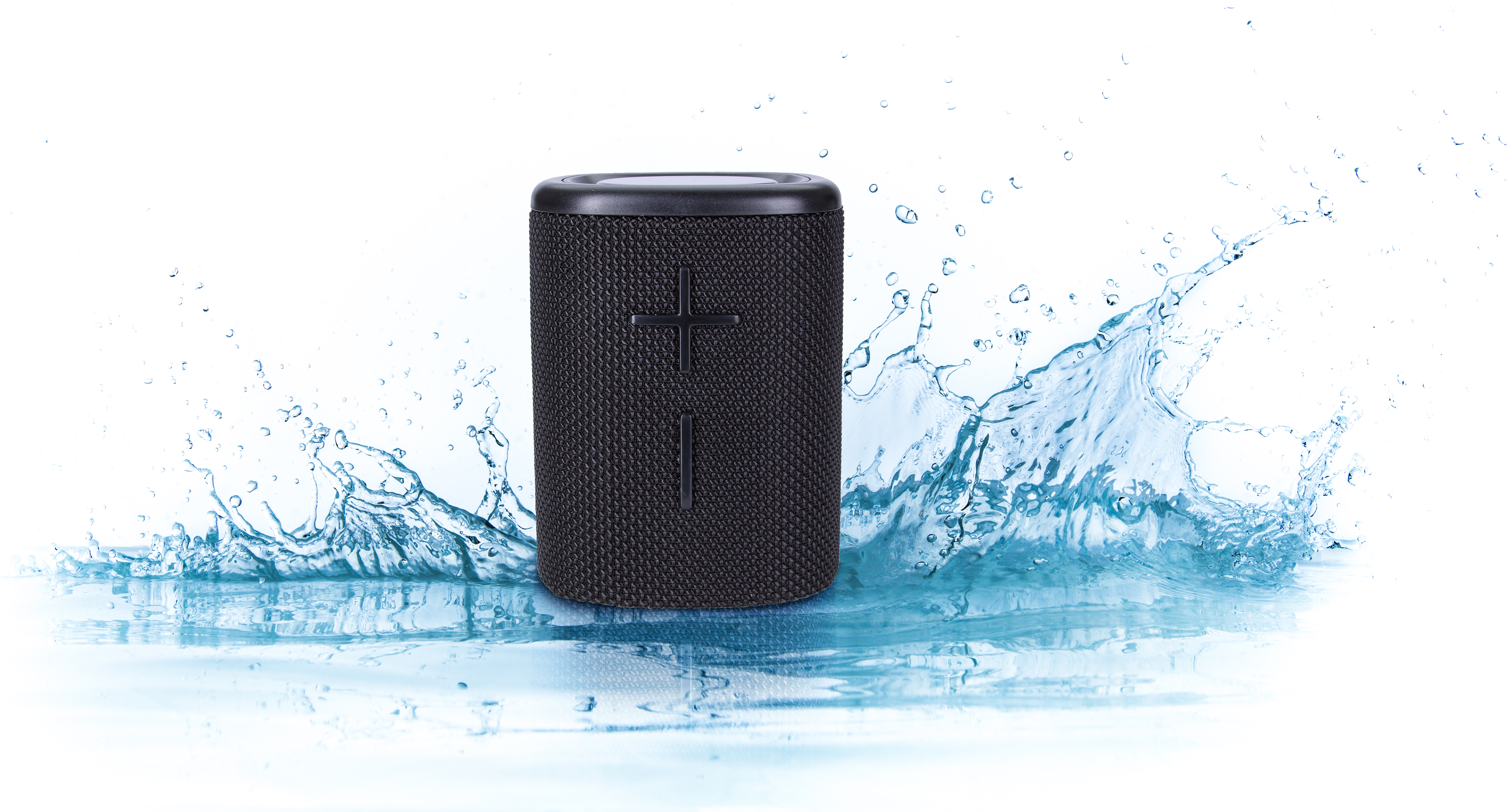 Aqua Glow Water-Resistant Bluetooth Speaker