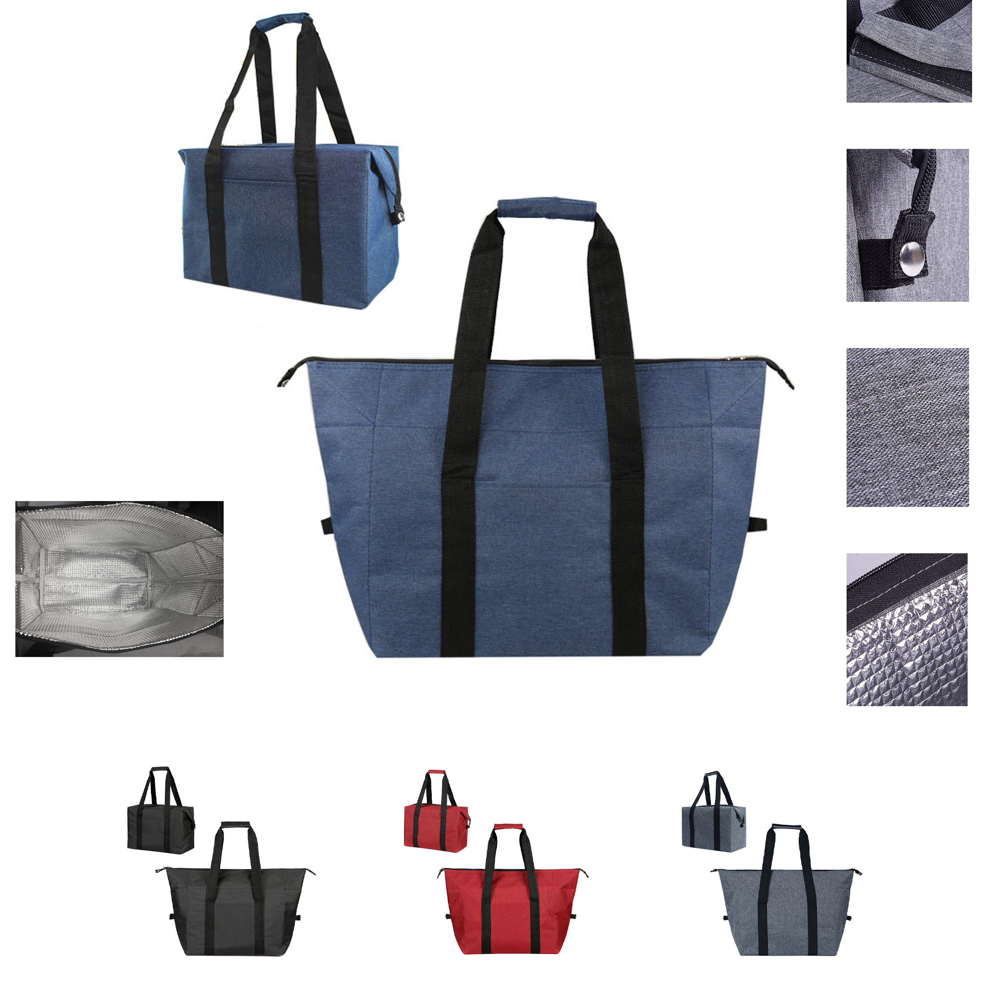 Foil-Lined Spacious Picnic Carry Bag 2