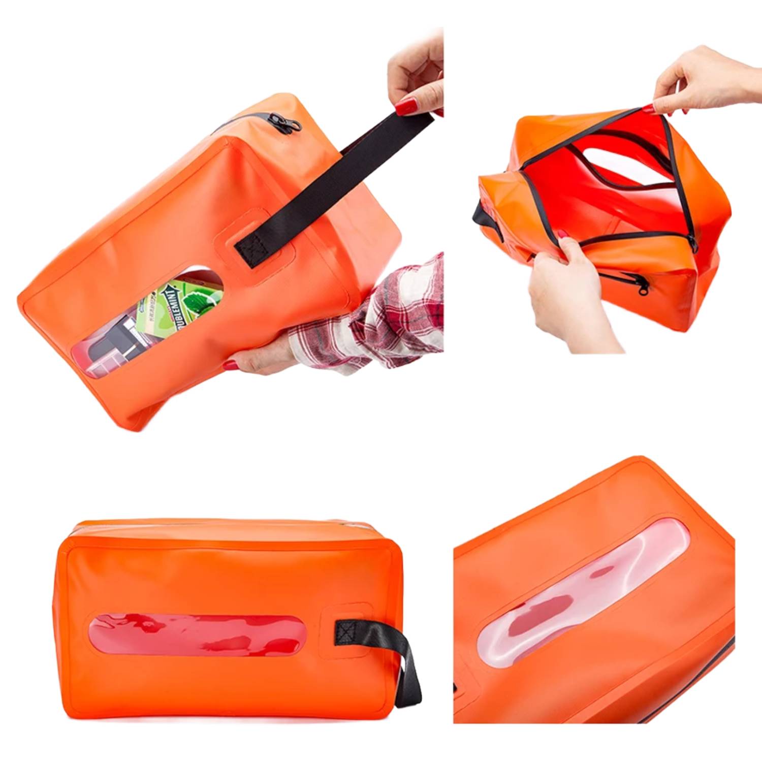 Portable Waterproof Zipper Travel Bag 8