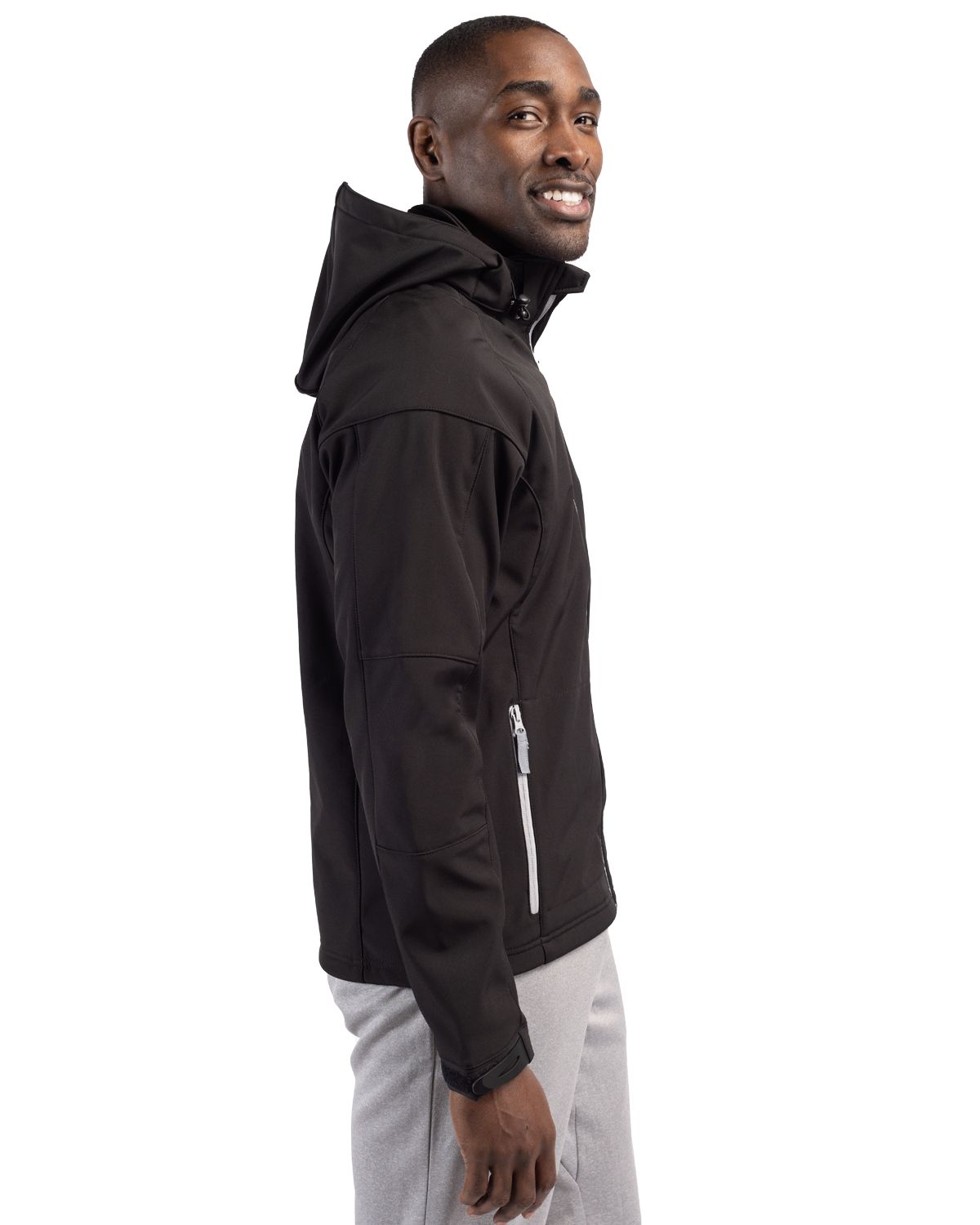 Clique Serac Stretch Softshell Mens Full Zip Jacket 4