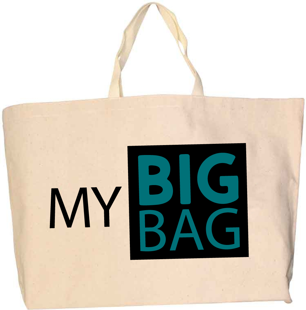 Wide Jumbo Tote Bag 1