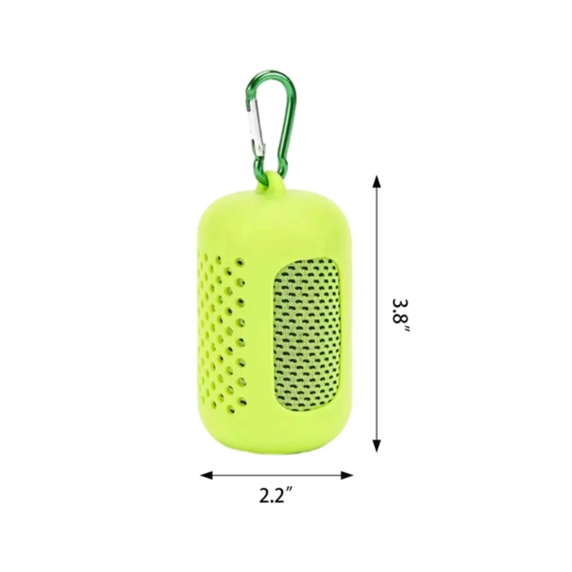 Quick Drying Ice Towel w/ Hanging Silicone Case 7