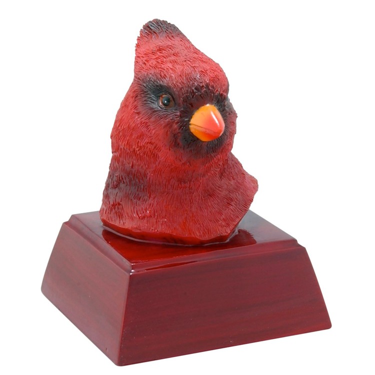 Cardinal Resin Sculpture 2