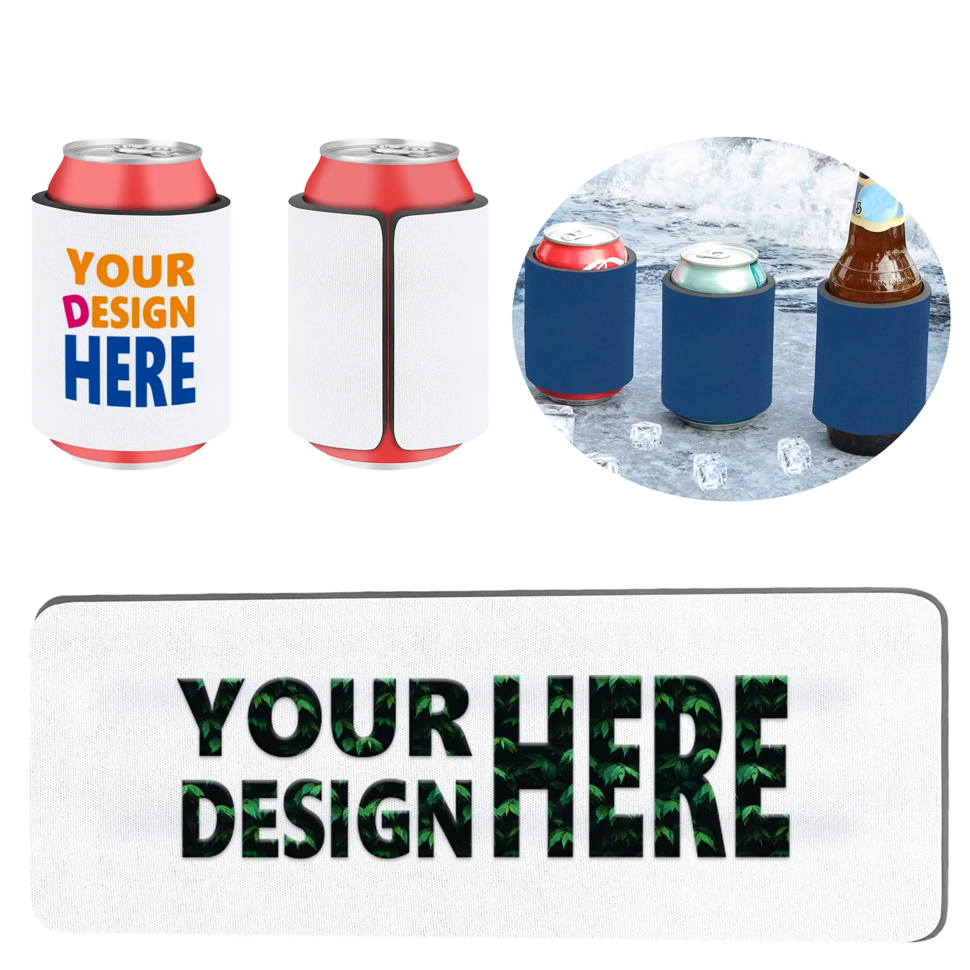 12 oz. Slap Wrap Can Cooler Sleeve MOQ100