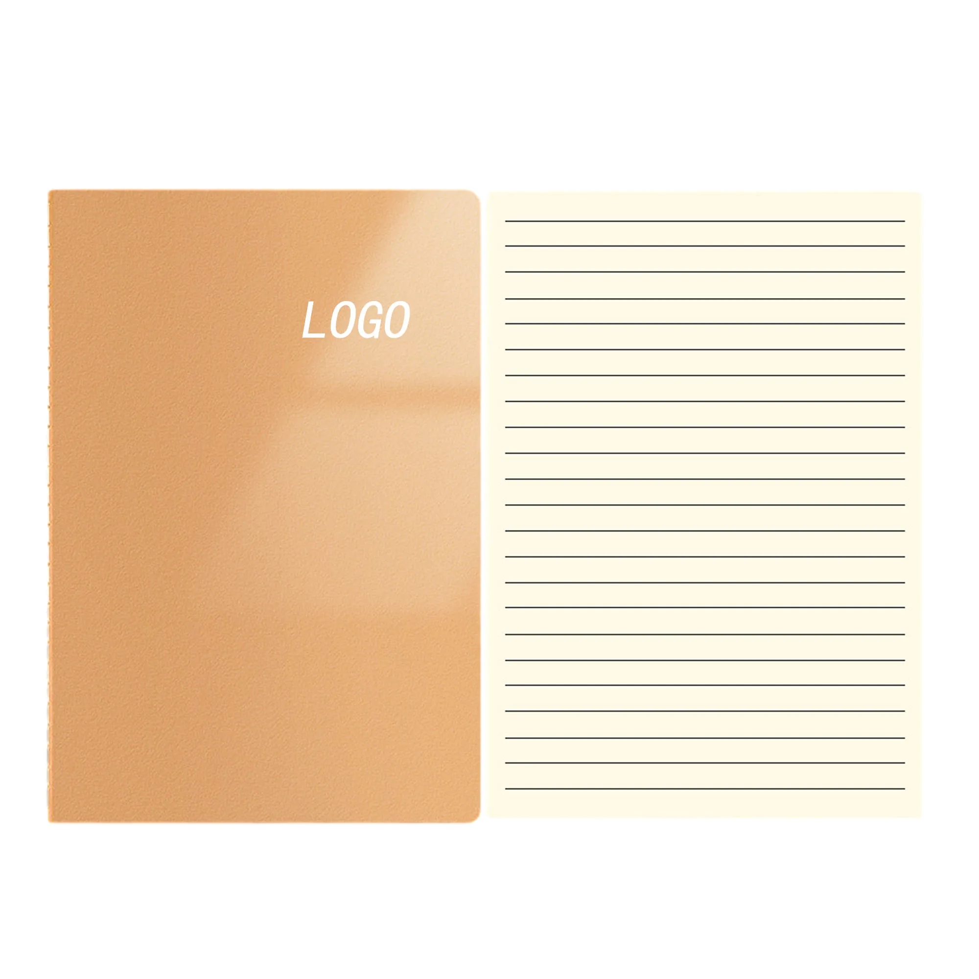 Customized Kraft Shell Horizontal Line Notebook 8