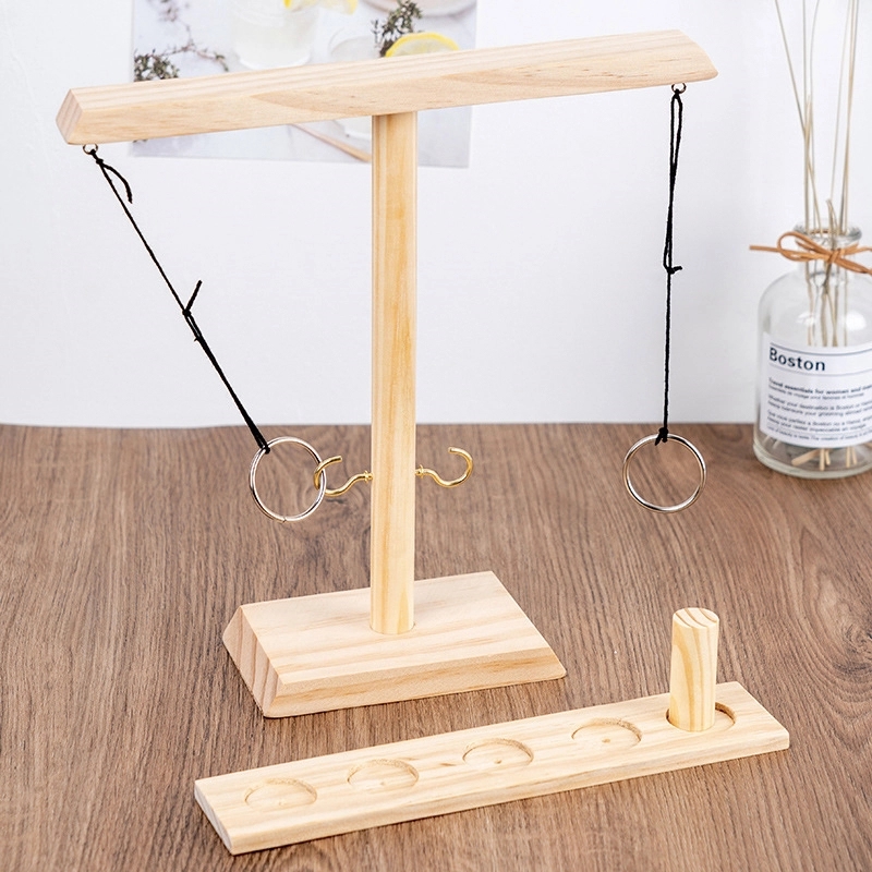 Wooden Ring toss Game 4