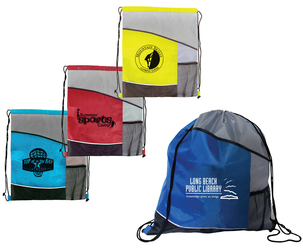 Varsity Drawstring Backpack 11