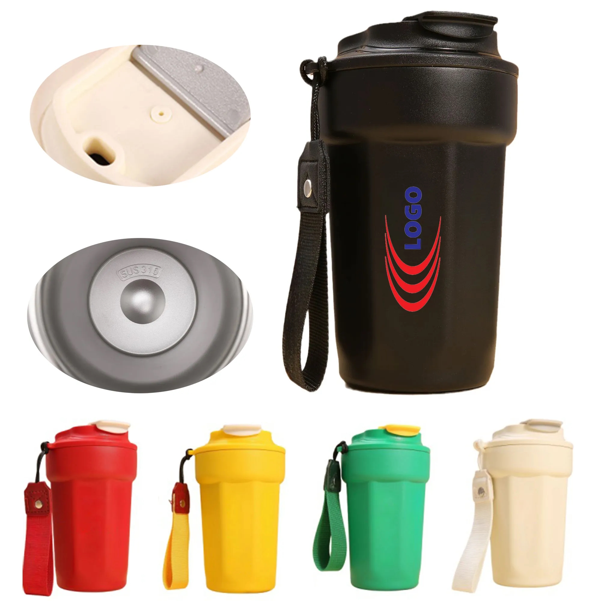 MOQ20 15OZ Stainless Steel Octagon Cup 1
