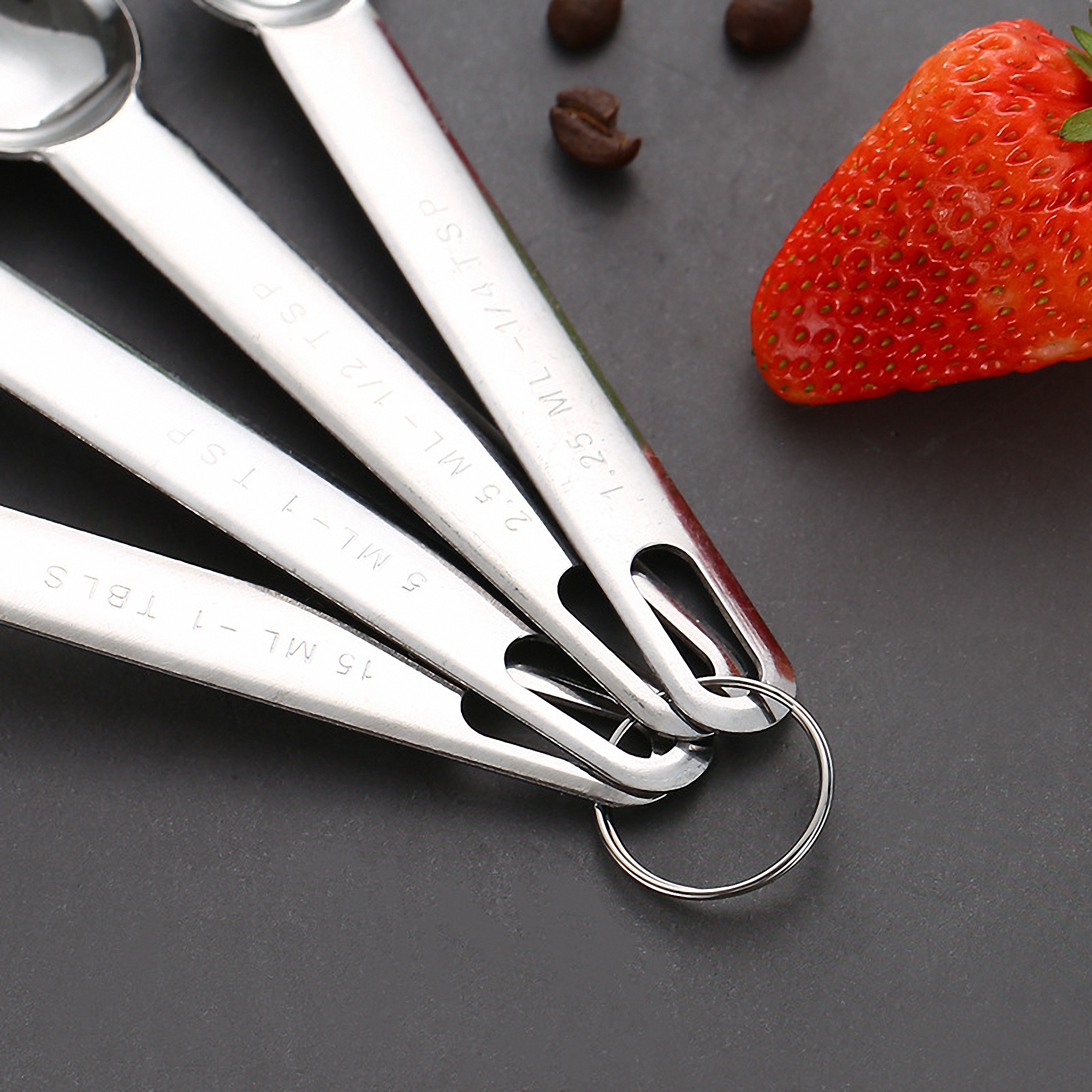 Premium Stainless Steel Measuring Spoons Set 2