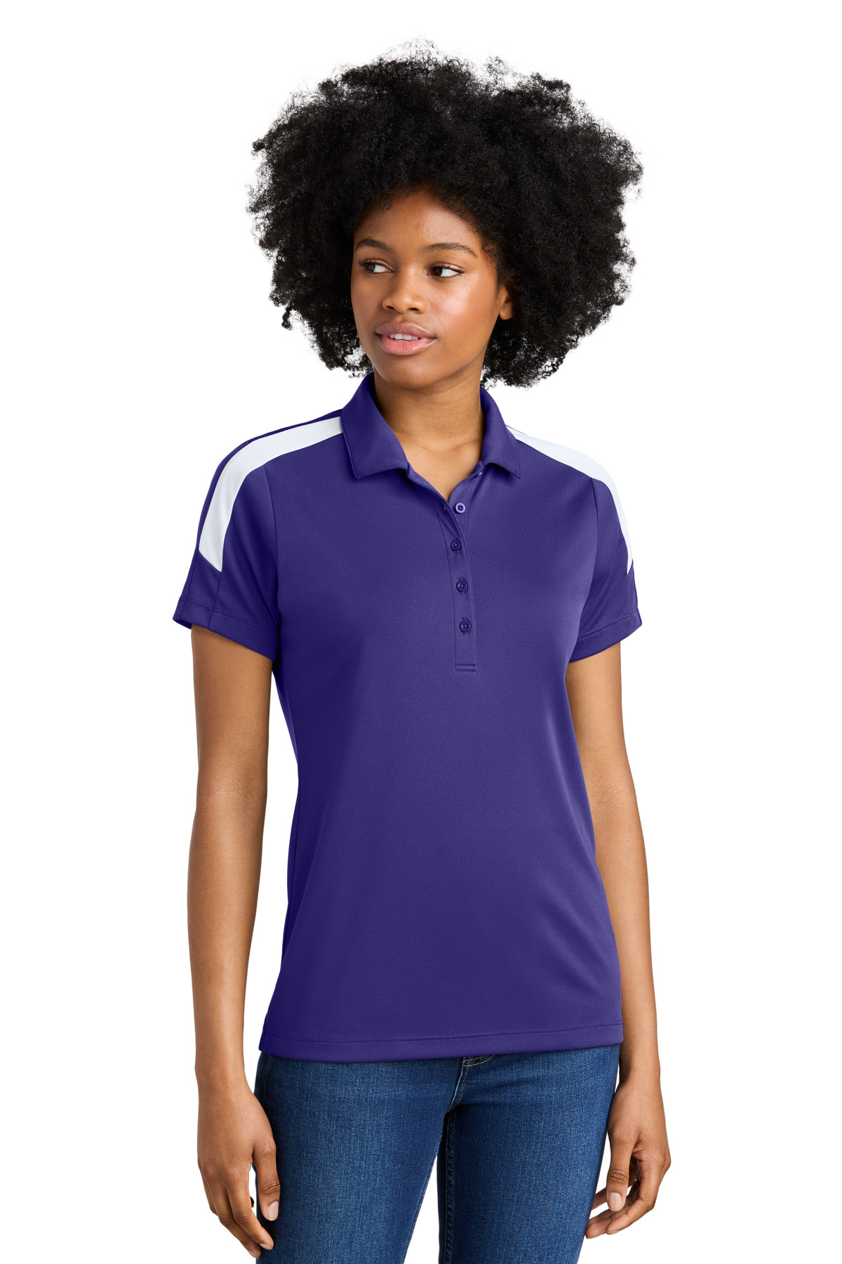 Sport-Tek Women's Competitor United Polo LST104 76