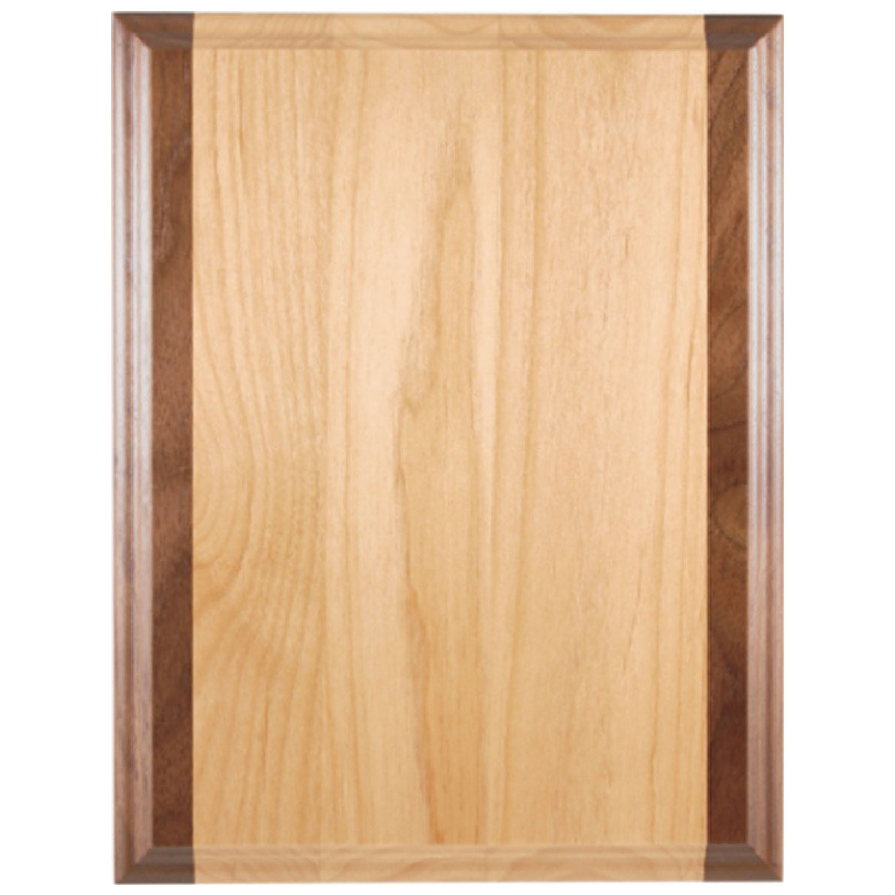 10" x 13" Genuine Red Alder & Genuine Walnut Plaque 2