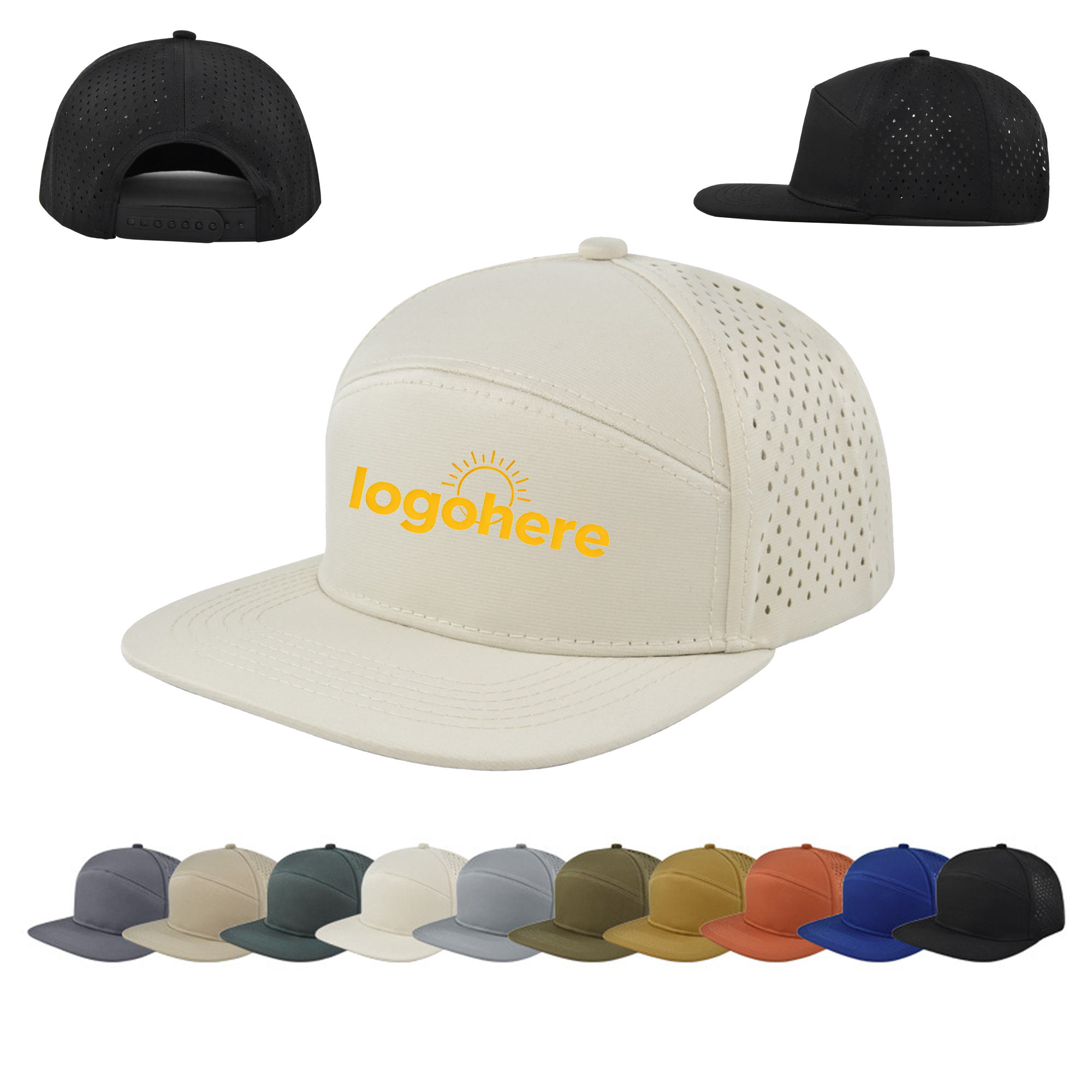 MOQ 30 Customizable Visor Cap 2