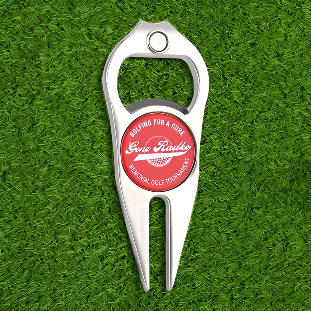 Logo Divot Tool with Bottle Opener
