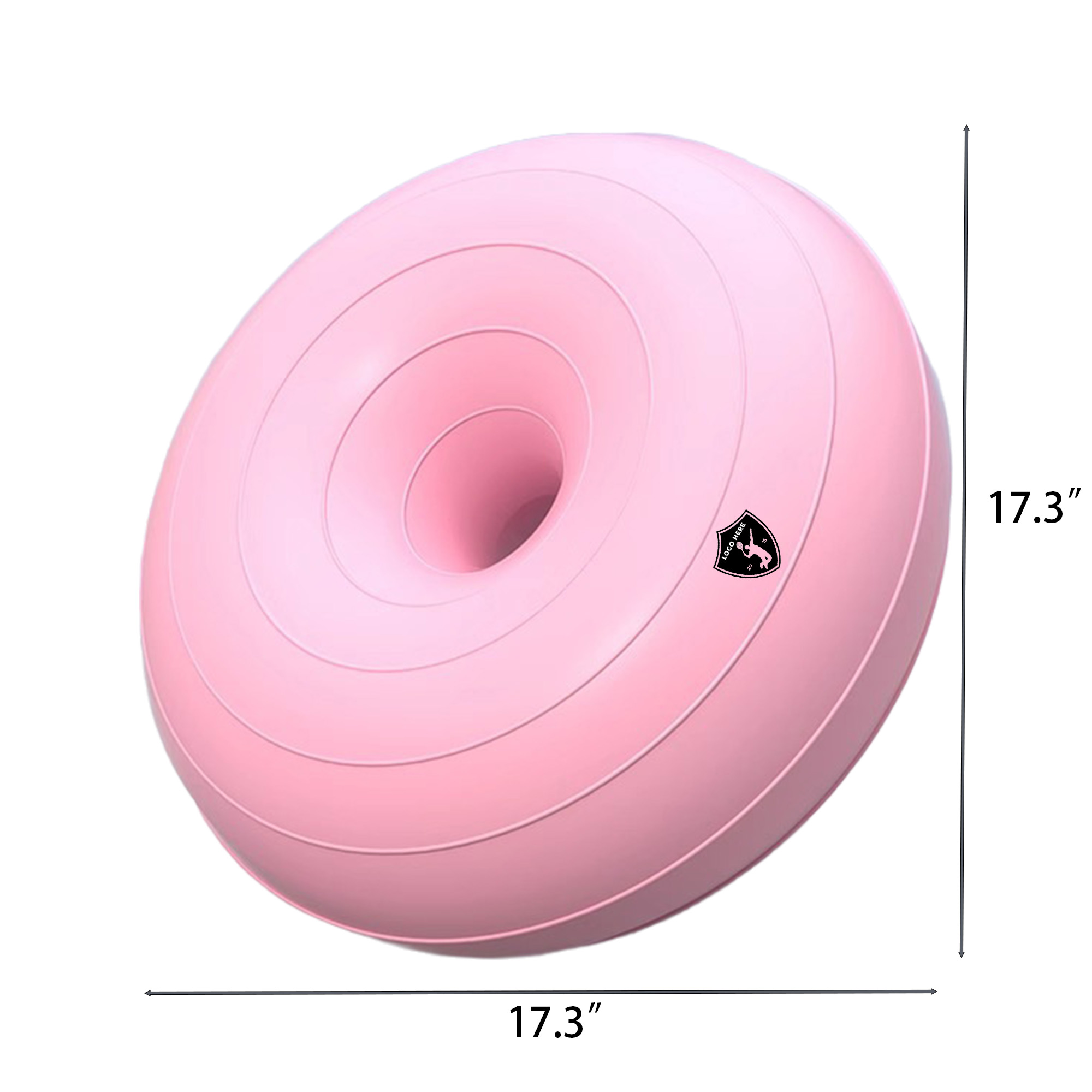 MOQ 50 Textured Anti-Burst Yoga Ball for Massage and Exercise 3