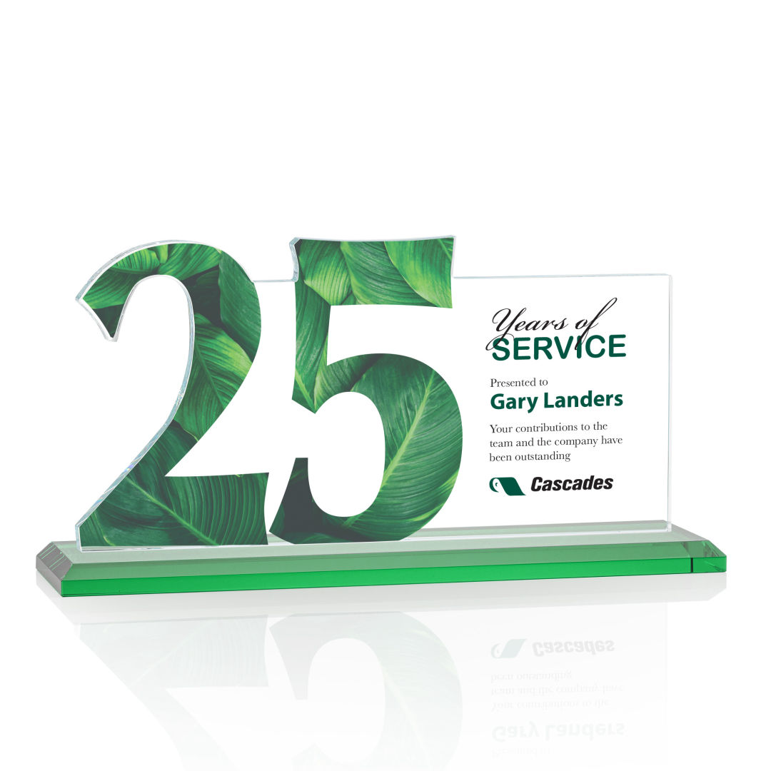 Hazelton VividPrint™ Award - Green 11