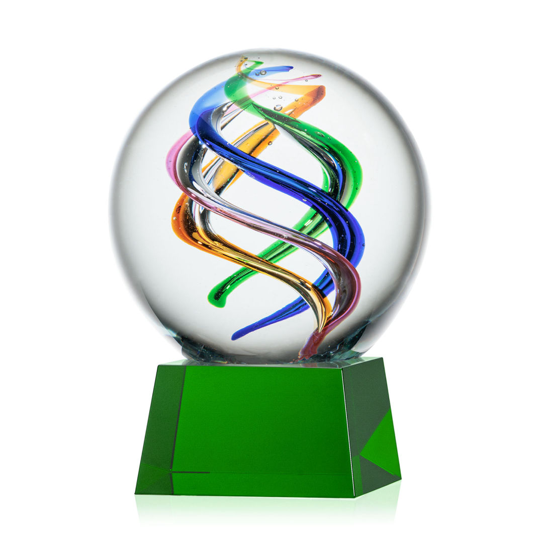 Galileo Award on Robson Base - Green 2