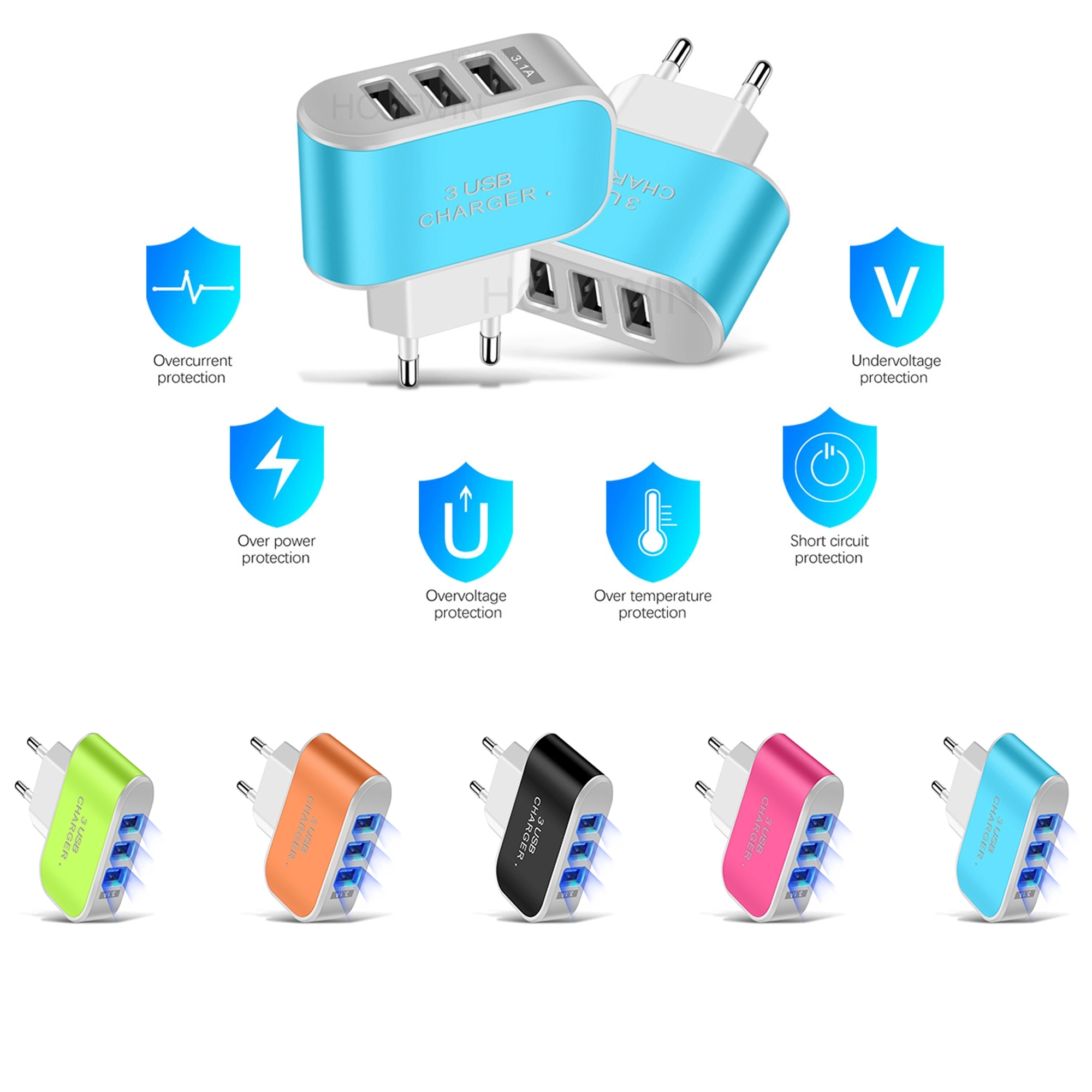 3 Hole Charger Plug 1