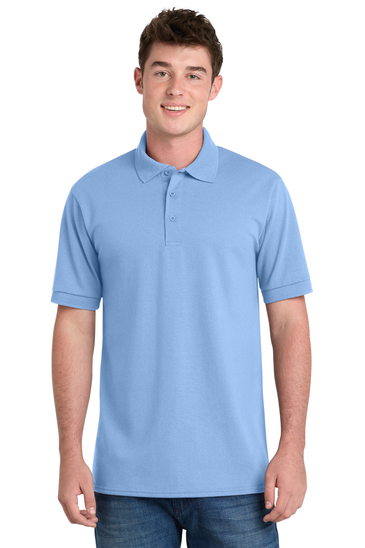 Port & Co Tall Core Blend Jersey Knit Polo. KP55T 13