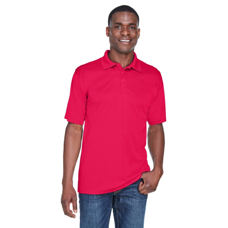 UltraClub Men's Cool & Dry Sport Performance Interlock Polo 21