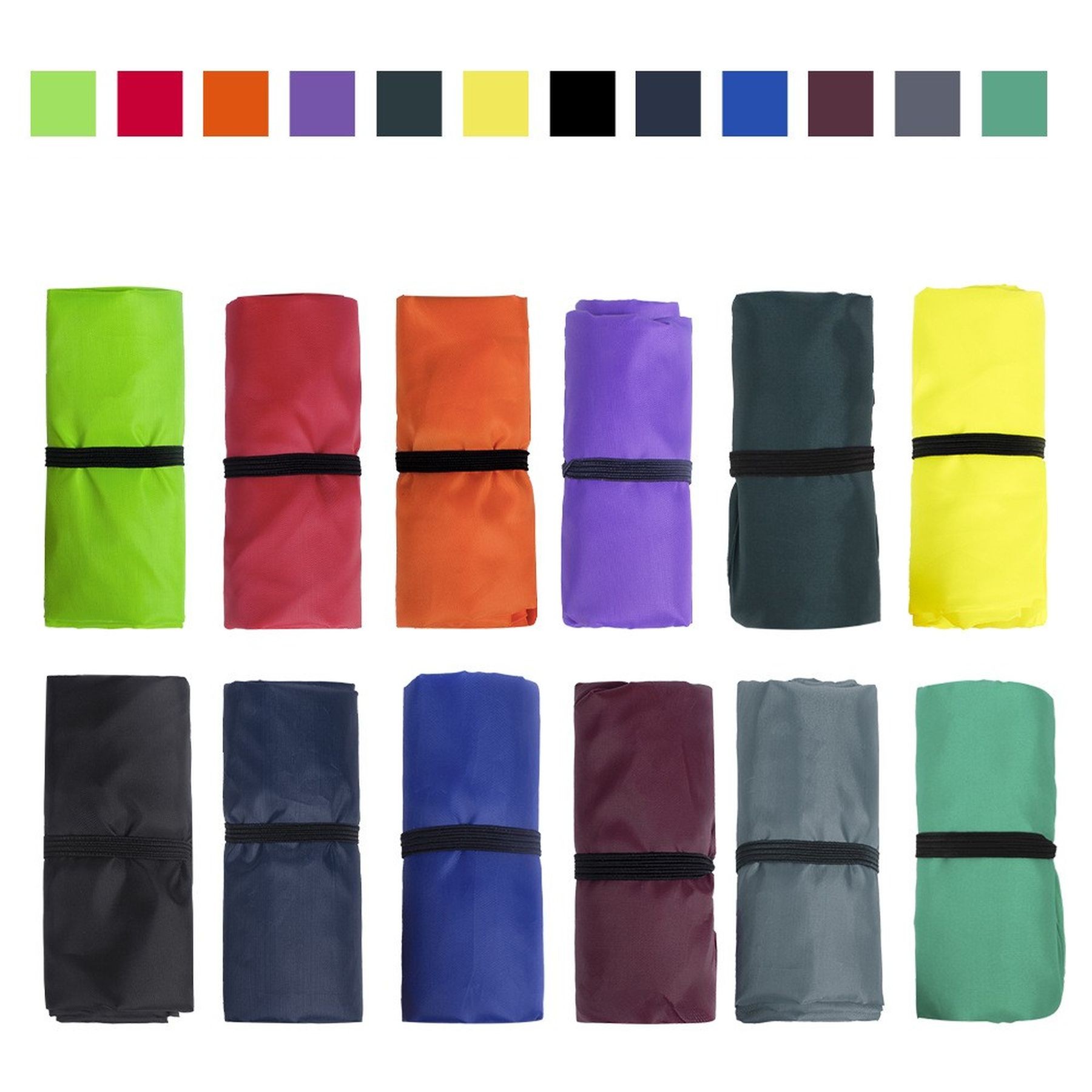 Reusable Grocery Bag Foldable Shopping Bag With Elastic Band 11